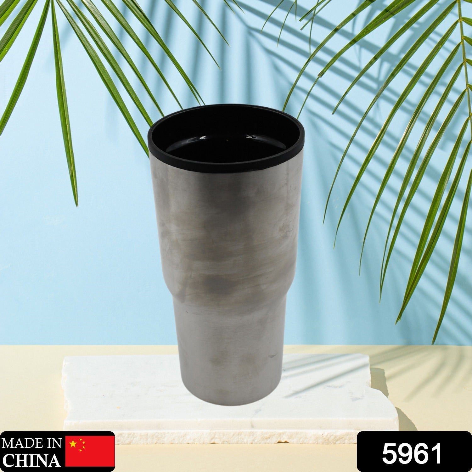 5961 STAINLESS STEEL VACUUM GLASS INSULATED GLASS COFFEE CUPS DOUBLE WALLED TRAVEL MUG, CAR COFFEE MUG 5961 STAINLESS STEEL VACUUM GLASS INSULATED GLASS COFFEE CUPS DOUBLE WALLED TRAVEL MUG, CAR COFFEE MUG